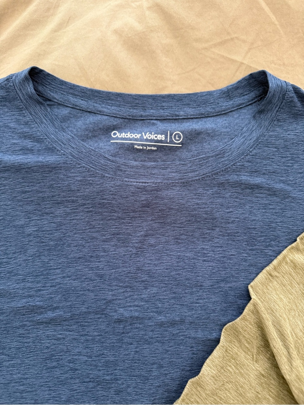 Men’s Outdoor Voices Tees - Sz L - never worn